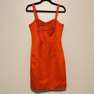 H&M Bright Orange Mini Dress
